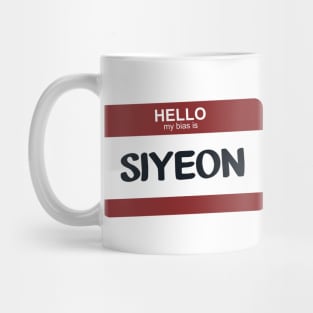 My Bias is Siyeon Mug